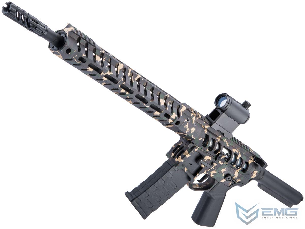 Demolition Ranch eUDR-15 2.0 with Electronic Trigger AR15 Airsoft AEG Training Rifle by EMG / F-1 Firearms (Model: No Stock / 400 FPS)