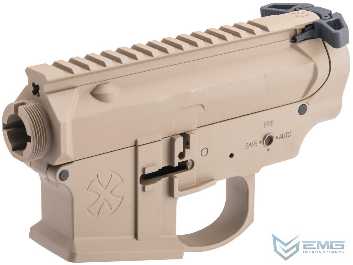 EMG Noveske Officially Licensed Gen 4 Aluminum Receiver Set M4 for Airsoft AEG Rifles (Color: Desert)
