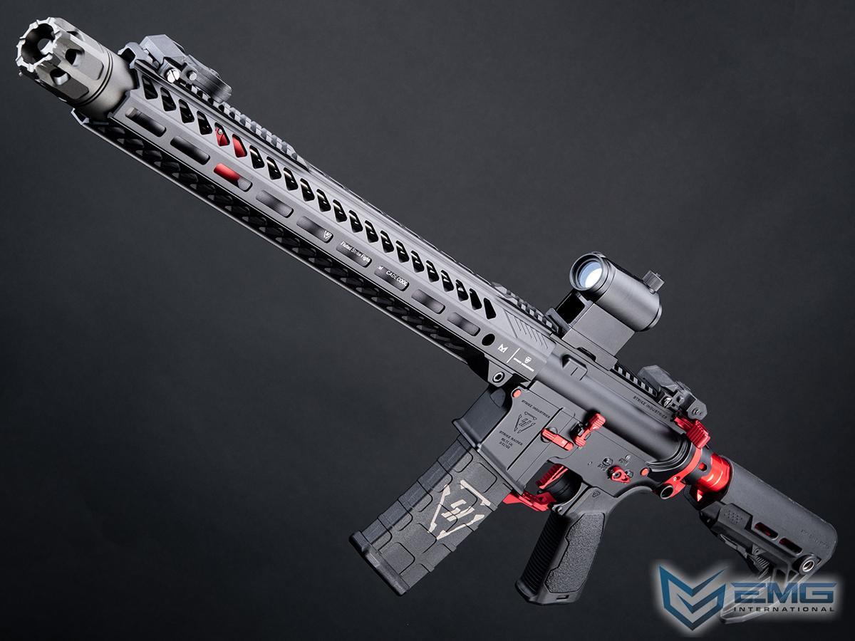 EMG / Strike Industries Licensed Tactical Competition AEG w/ G&P Ver2 - GATE Aster Gearbox (Model: Carbine - 400 FPS / Red)