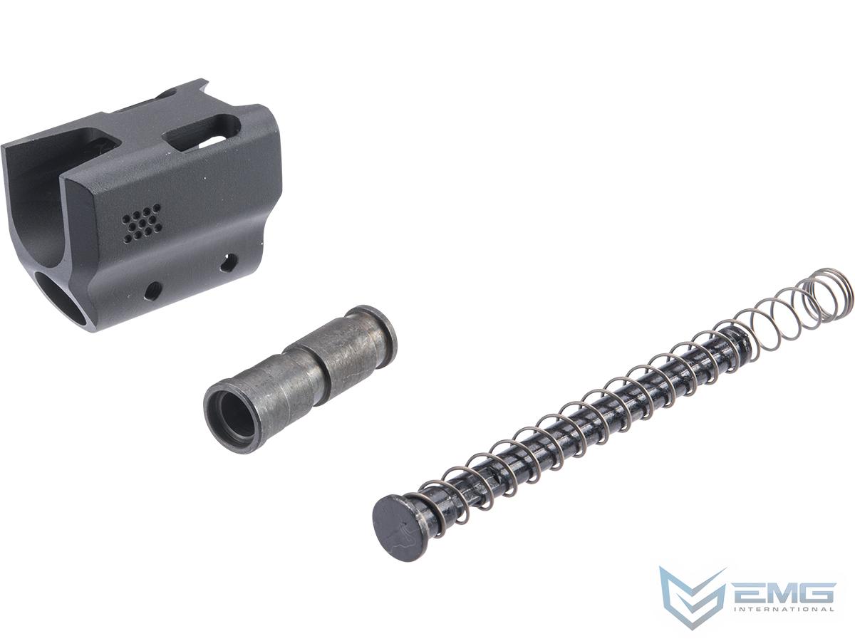 EMG Strike Industires Barrel Compensator Kit for SAI BLU Airsoft Gas Blowback Pistols (Type: SlideComp / GLOCK 17 Gen.5)