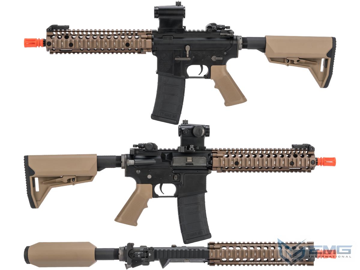 EMG Custom Built Colt Licensed M4 SOPMOD Block 2 Airsoft AEG Rifle 