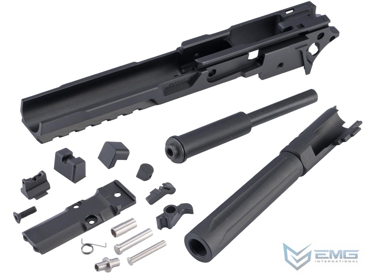 EMG Strike Industries Licensed CNC Slide Set by G&P for 2011 Gas Blowback Airsoft Pistols