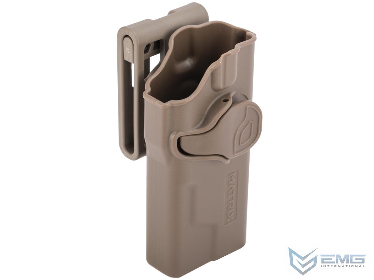 EMG Matrix Hardshell Adjustable Holster for Hudson H9 Series Pistols (Color: Flat Dark Earth / Belt Attachment)