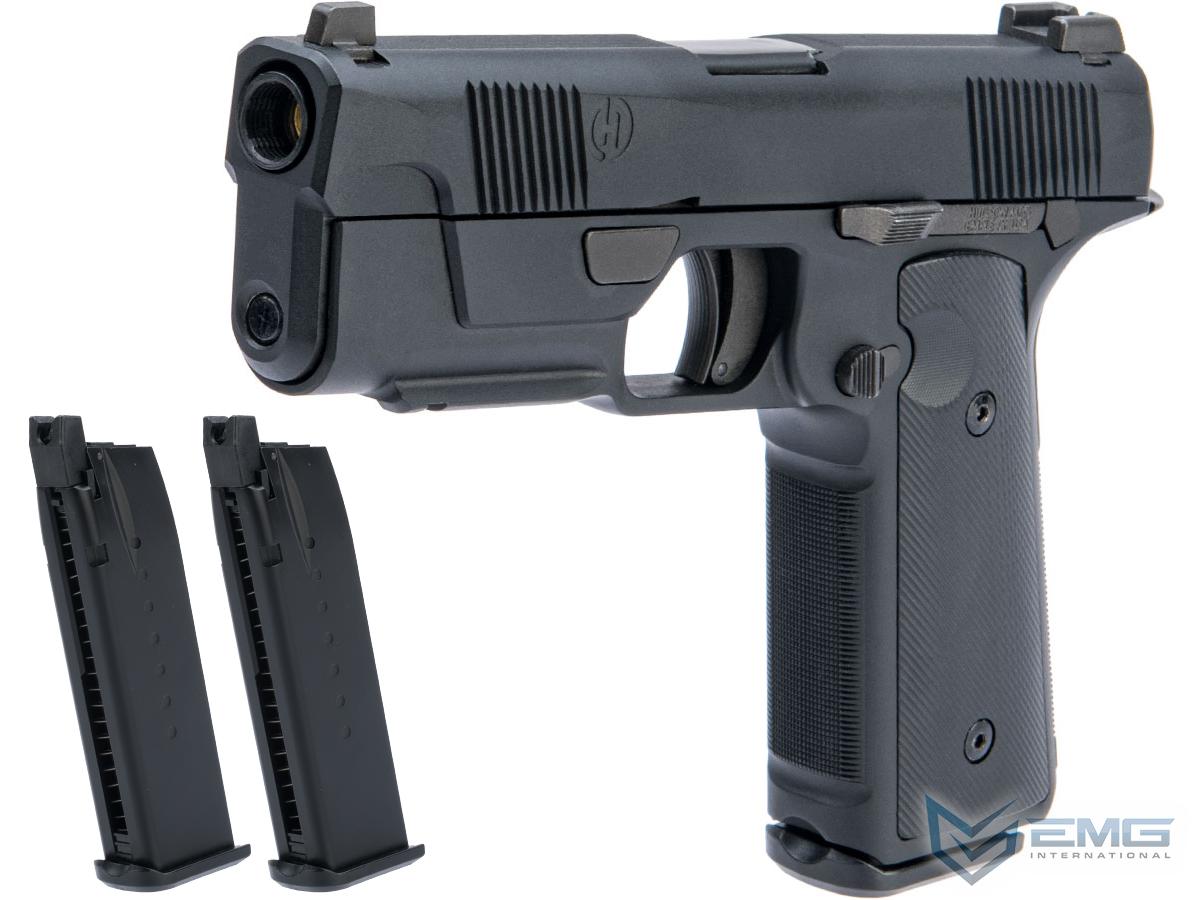 EMG / Hudson H9 Gas Blowback Airsoft Parallel Training Pistol (Color: Black / CO2 / Reload Package)