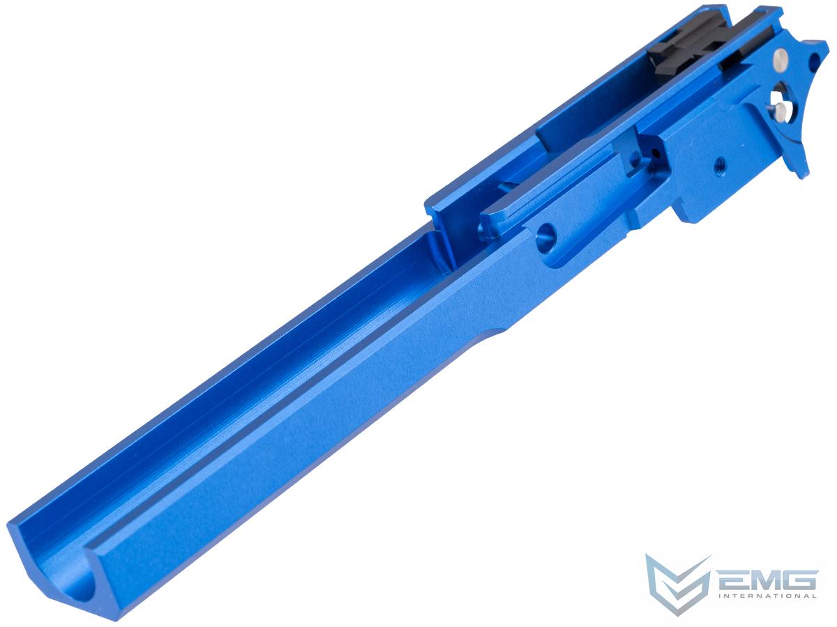 EMG CNC Custom Aluminum Minimal Mid-Frame for Tokyo Marui Hi-CAPA Gas Blowback Airsoft Pistols (Color: Deep Blue)