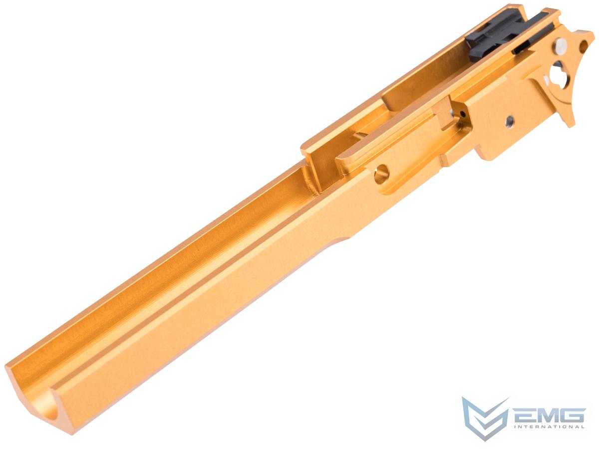 EMG CNC Custom Aluminum Minimal Mid-Frame for Tokyo Marui Hi-CAPA Gas Blowback Airsoft Pistols (Color: Orange)