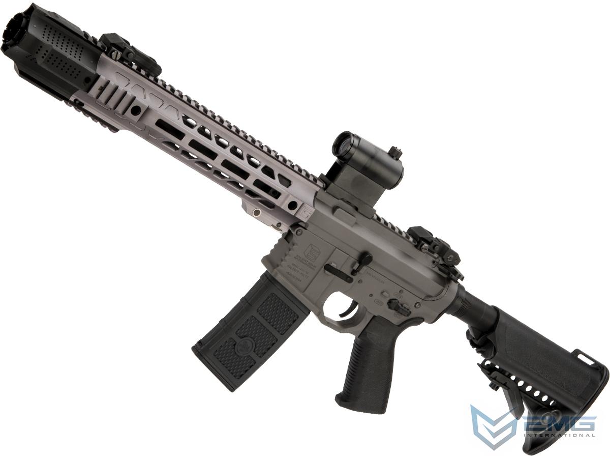 EMG / SAI Licensed GRY AR-15 AEG Training Rifle w/ JailBrake Muzzle w/ GATE ASTER Programmable MOSFET (Configuration: SBR / Grey Non-ITAR)