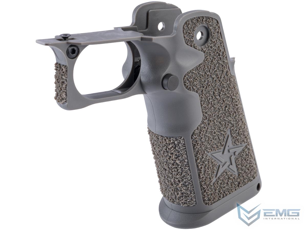 EMG Staccato Licensed 2011 Pistol Grip for Hi-Capa Gas Blowback Airsoft Pistols (Model: Master Grip / Grey)