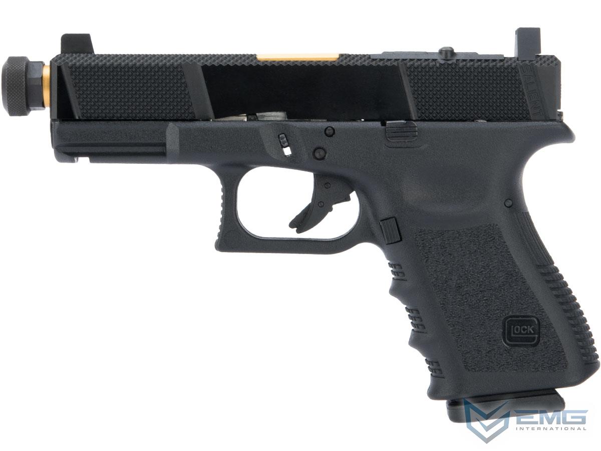 【即納分】Guns Modify Glock19 SAI Tier One Utilityスタイルスライド/タクティカルバレルセット (Rose Goldバレル 14mm逆ネジ/東京マルイ対応) パーツ