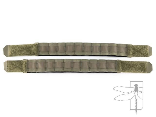 Haley Strategic Chicken Straps for Thorax Plate Carriers (Color: Ranger Green / Medium)