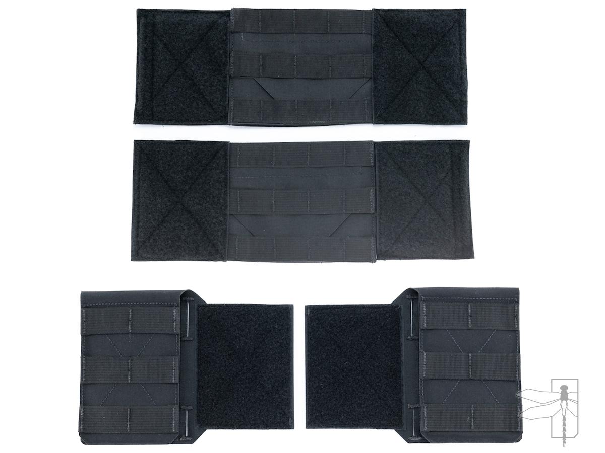 Haley Strategic Cummerbund & Side Entry Panel Set for Thorax Plate Carriers (Color: Black / Medium)