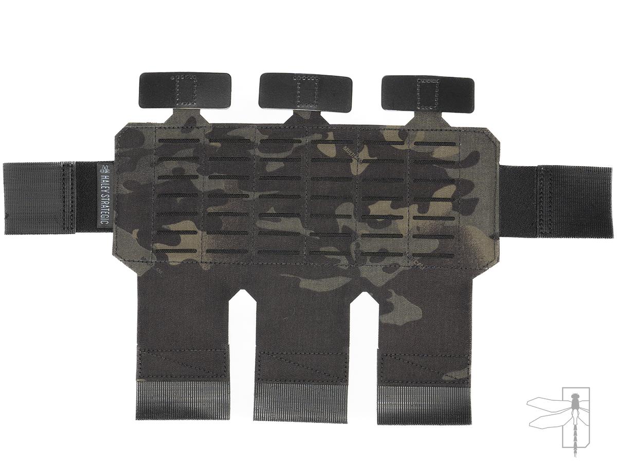 Haley Strategic Auxiliary MOLLE Panel for TRMP Triple Rifle Mag Placards (Color: Multicam Black)