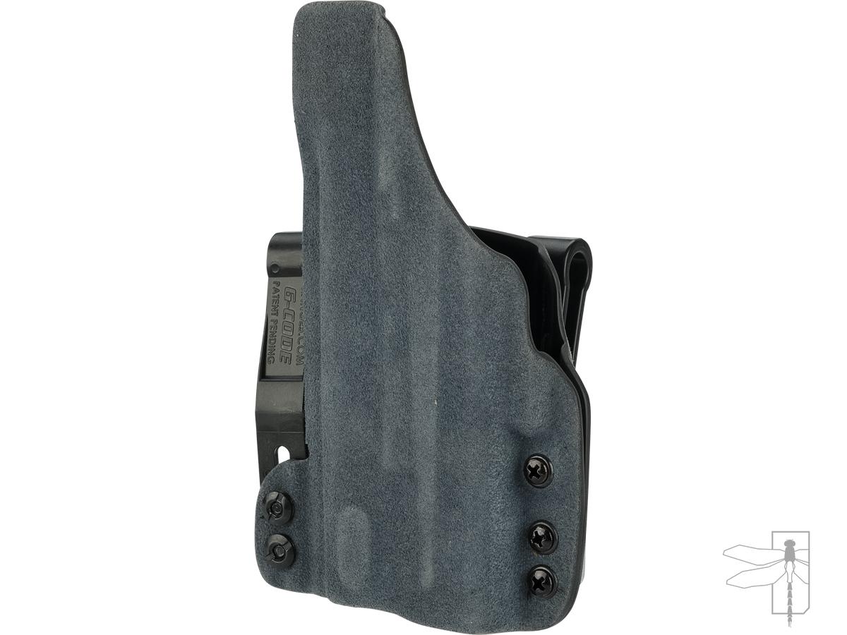 Haley Strategic INCOG IWB Holster System with Full Guard by G-Code (Color:  Slate Blue / Glock 19 with Surefire XC-1), Tactical Gear/Apparel, Holsters  - Hard Shell - Evike.com Airsoft Superstore