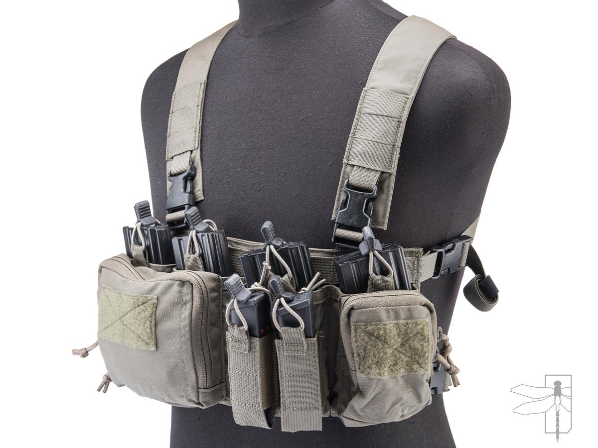 Haley Strategic HSP Disruptive Environments Chest Rig D3CR-X Heavy (Color:  Ranger Green), Tactical Gear/Apparel, Chest Rigs & Harnesses -   Airsoft Superstore