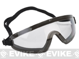 Revision Exoshield Extreme Low-Profile Goggles - Black w/ Clear Lens