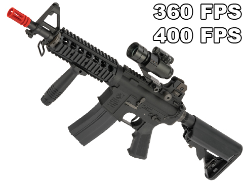 Colt Licensed AR-15 M4 CQB-R Airsoft AEG Rifle w/ Lipo Ready Gearbox (Model: 400 FPS)