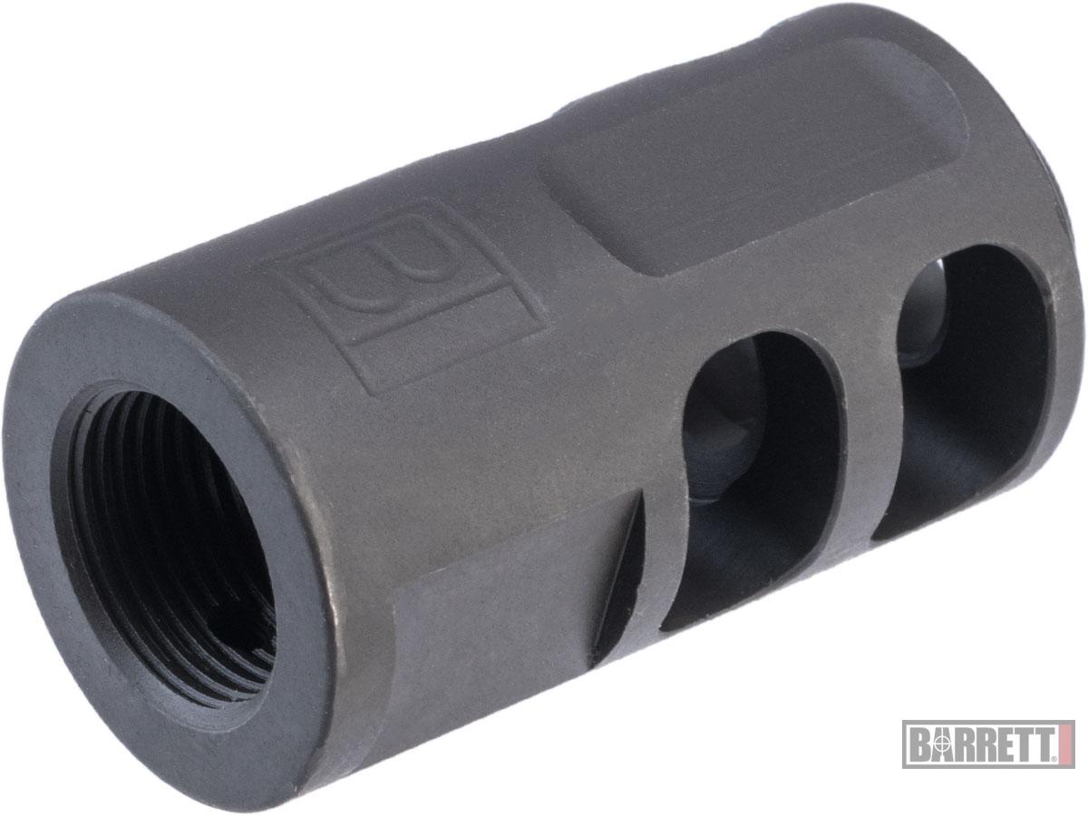 Barrett Style Tanker Muzzle Brake for AK-47 - Black