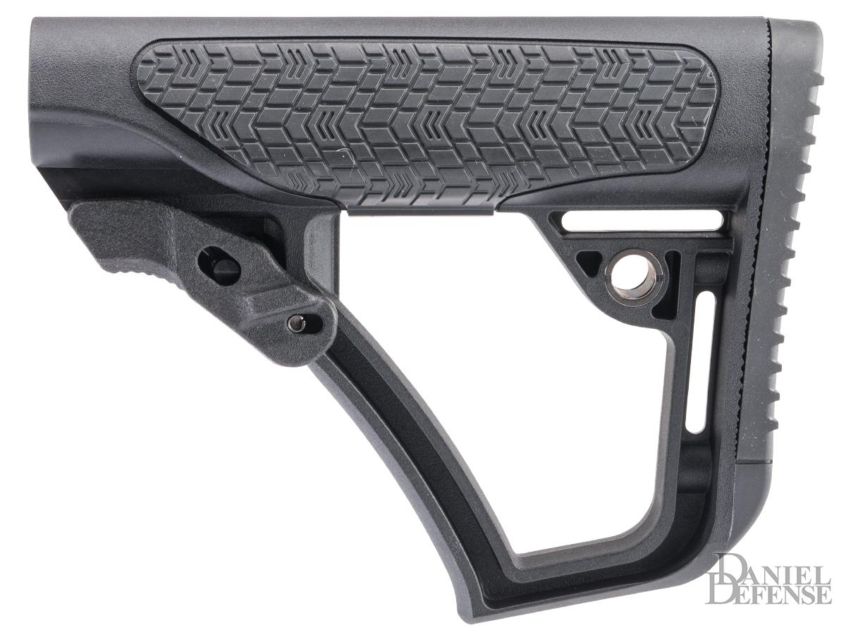 Daniel Defense Collapsible Mil-Spec Buttstock (Color: Black / Concave ...