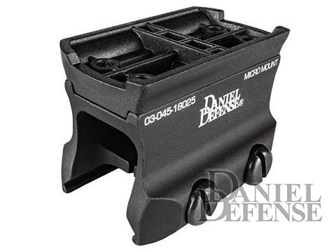 Daniel Defense Rock & Lock Micro Mount w/ Lower 1/3 Spacer for T-1 & Compatible Red Dot Sights