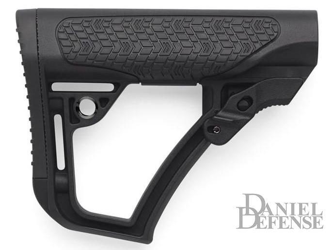 Daniel Defense Collapsible Mil-Spec Buttstock (Color: Black 