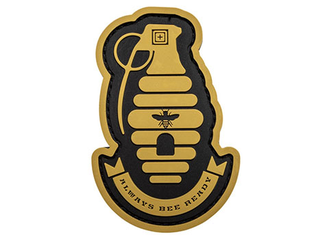5.11 Tactical Bee Ready PVC Morale Patch
