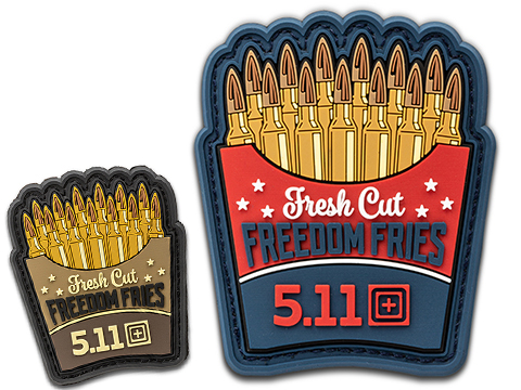 5.11 Tactical Freedom Fries PVC Morale Patch 