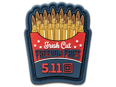 5.11 Tactical Freedom Fries PVC Morale Patch 