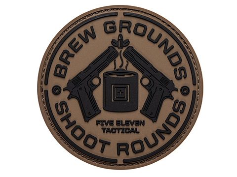 5.11 Tactical Brew Grounds PVC Morale Patch