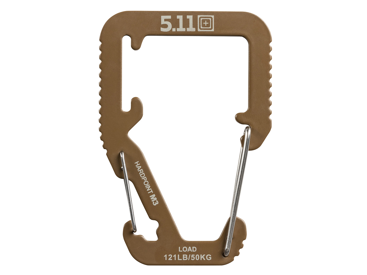 5.11 Tactical Hardpoint M3 Carabiner (Color: Kangaroo)