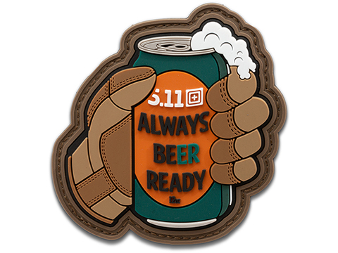 5.11 Tactical Always Beer Ready PVC Morale Patch