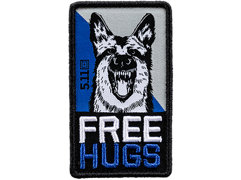 5.11 Tactical Free Hugs Hook & Loop Embroidered Morale Patch