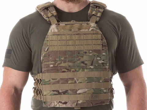 5.11 Tactical TacTec Plate Carrier (Color: Multicam), Tactical Gear/Apparel,  Body Armor & Vests -  Airsoft Superstore