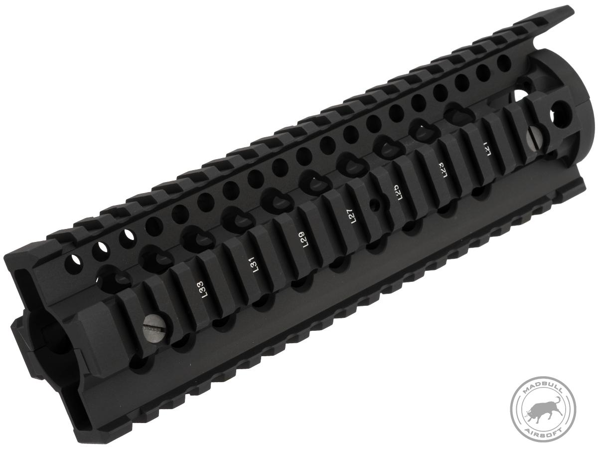 Daniel Defense Licensed Omega Rail System for Airsoft AEG by Madbull  (Color: Black / 9