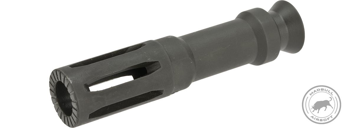 MadBull M249  Flashider for Airsoft AEG Rifles - 14mm Negative