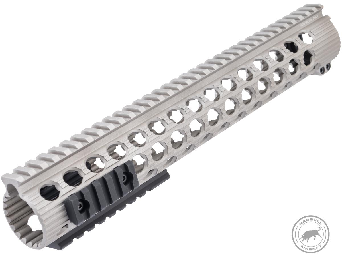 Troy Industries Licensed TRX Battle Rail for M4 Series AEG by Madbull Airsoft (Color: Dark Earth / 13)