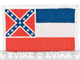 Matrix Tactical Embroidered U.S. State Flag Patch (State: Mississippi The Magnolia State)