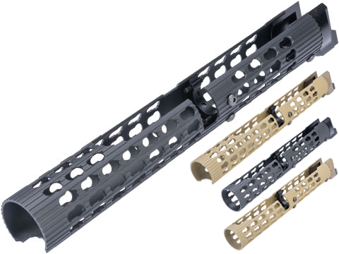 5KU Tubular Keymod Handguard for AK Airsoft AEG Rifles 