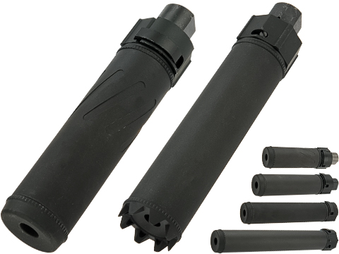 5KU SOCOM 556 Metal QD Mock Suppressor w/ Flash Hider (Length: 5 / No Crown / AR)