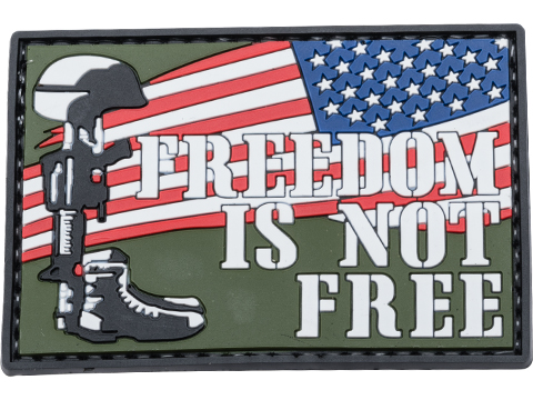 5ive Star Gear Freedom Is Not Free PVC Morale Patch