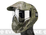 Evike Annex MI-7 ANSI Rated Full Face Mask with Thermal Lens by Valken (Color: Multicam)