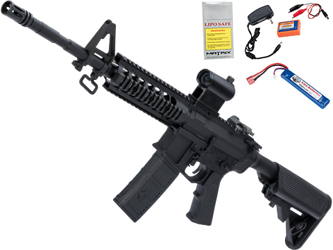 G&P Golf Ball Texture M4 Carbine Airsoft AEG Rifle w/ i5 Gearbox 