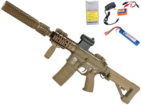 G&P FRS CQB M4 SBR Airsoft Electric Recoil AEG Rifle with QD Barrel  Extension (Package: Dark Earth / Gun Only), Airsoft Guns, Airsoft Electric  Rifles -  Airsoft Superstore