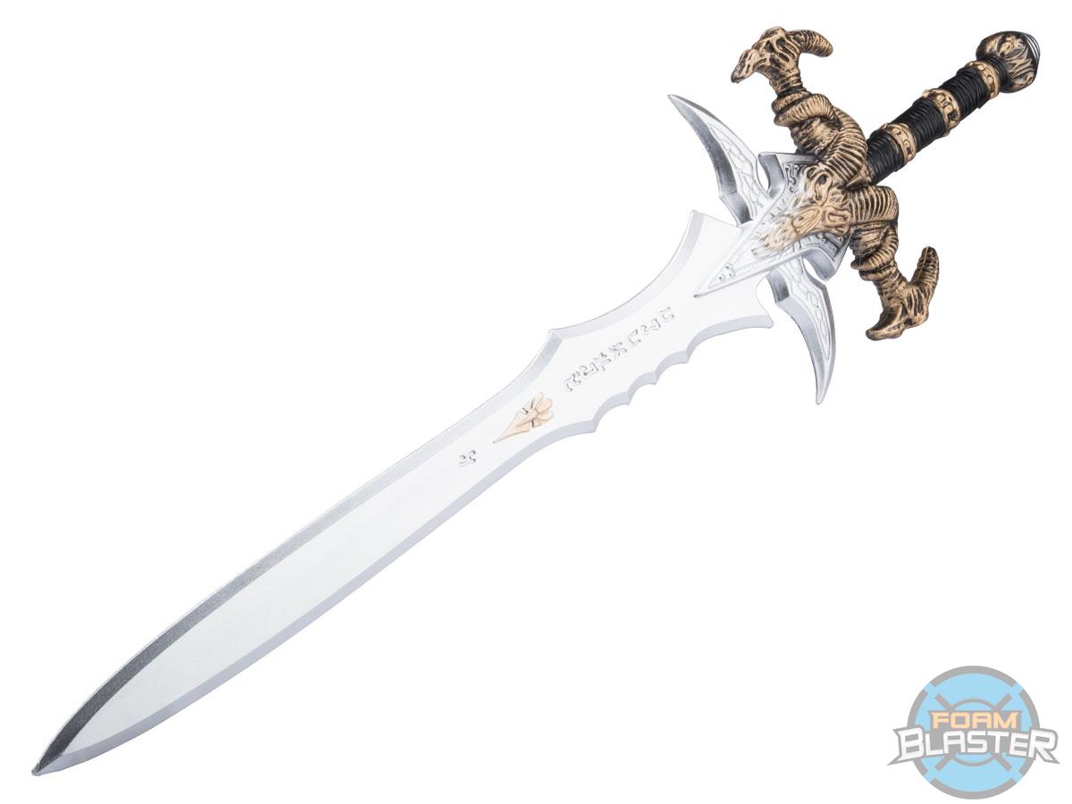 Foam Blaster Replica PU Foam Prop Weapons for Cosplay & LARP (Model: Ice King Sword)