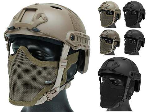 Topbuti Airsoft Mask Black Foldable Tactical Airsoft Mesh Mask with Ear  Protection Half Face Lower Mask for Youth Adults Men Women