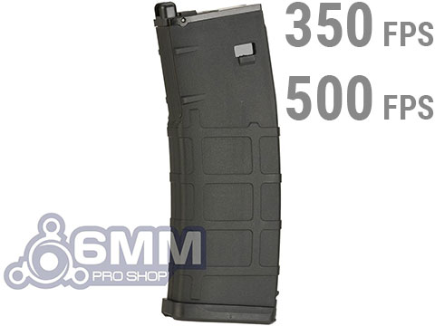 6mmProShop CO2 Magazine for KWA PTS LM4 Series Gas Blowback Rifles (Version: 350 FPS)