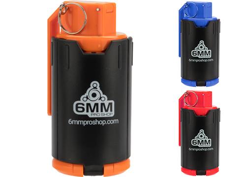 6mmProShop Airsoft Mechanical BB Shower Simulation Hand Grenade (Color: Orange)