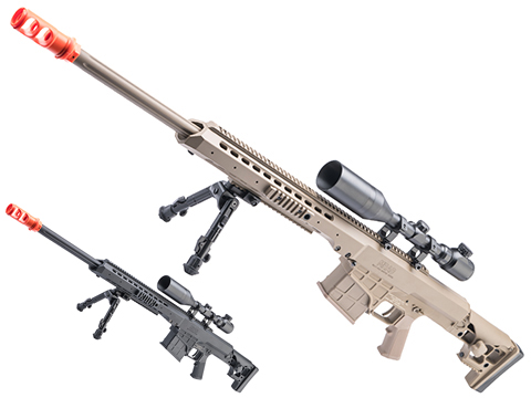 Barrett Licensed MRAD Airsoft Spring Powered Sniper Rifle w/ Folding Stock by 6mmProShop 