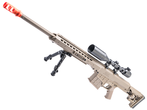 Barrett Licensed MRAD w/ Folding Stock Airsoft Spring Powered Sniper Rifle by 6mmProShop 