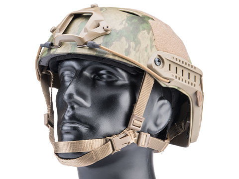 6mmProShop Advanced PJ Type Tactical Airsoft Bump Helmet (Color: A-TACS FG / Large - Extra-Large)