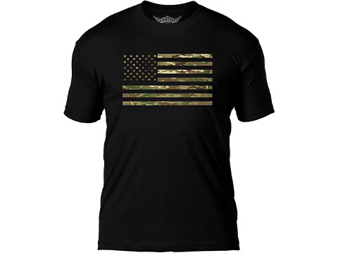 7.62 Designs Flag Battlespace Premium Men's Patriotic T-Shirt 